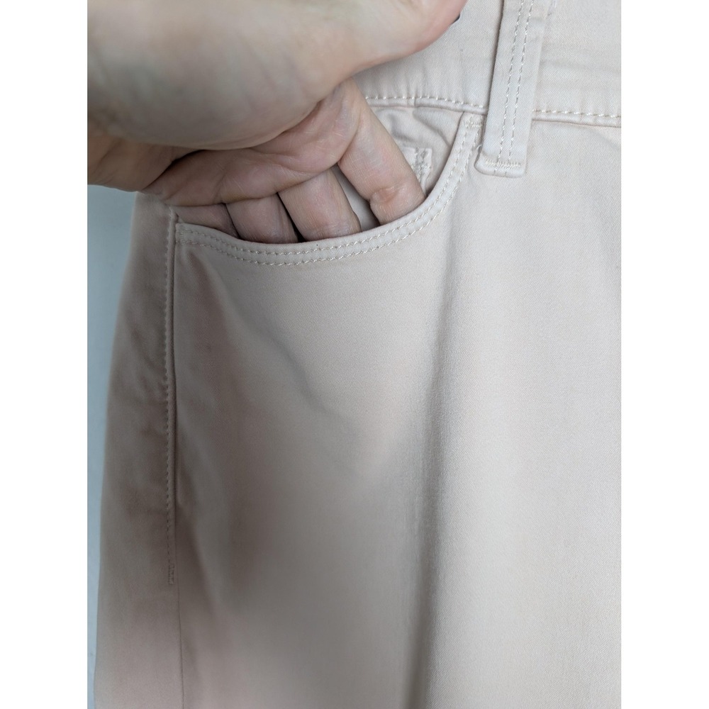 Ann Taylor Pants Womens‎ 10 Pink Chino Ankle Slim Twill Stretch Pockets Zip - Picture 6 of 7